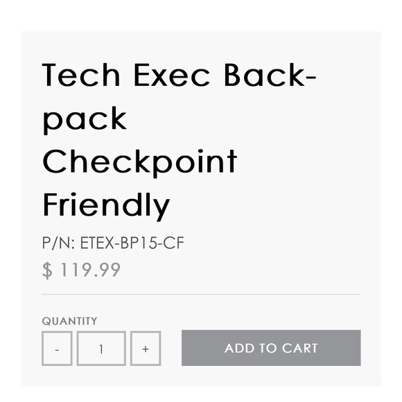 ECO STYLE BACKPACK TECH EXEC - Picture 3 of 8